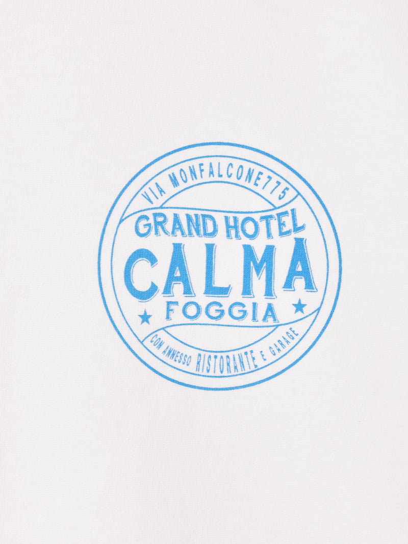 【2色展開】 プリント ロングスリーブTシャツ「CALMA」