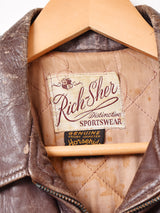 50’s〜60's アメリカ製 "Rich Sher" Leather Sports Jacket