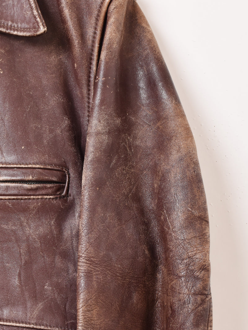 50’s〜60's アメリカ製 "Rich Sher" Leather Sports Jacket