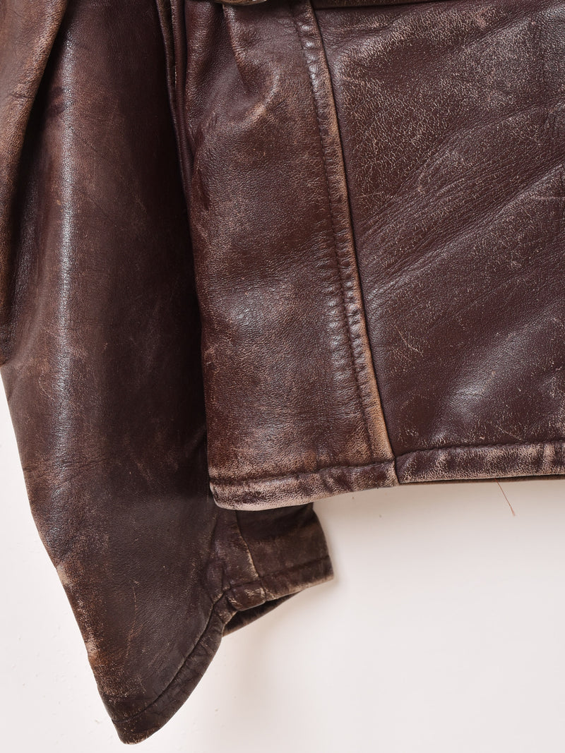 50’s〜60's アメリカ製 "Rich Sher" Leather Sports Jacket