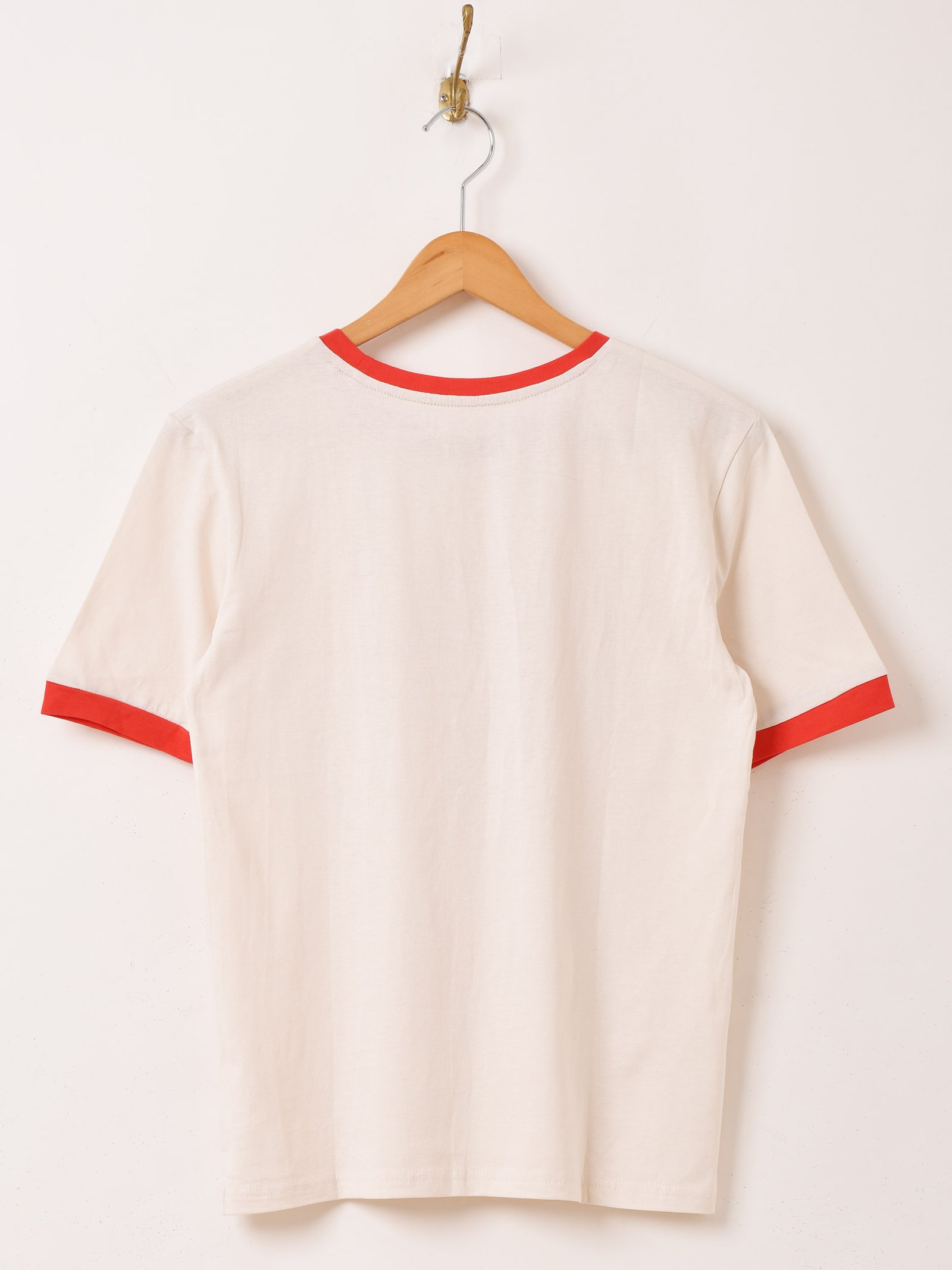 2色展開】 プリント リンガーTシャツ 「CABLE FRIENDS」 – 古着屋Top