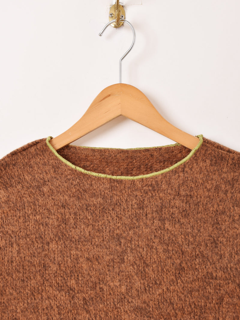 【2色展開】Meridian フレアスリーブ メロウ セーター