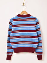 【2色展開】Elcamino マルチボーダー ポロセーター