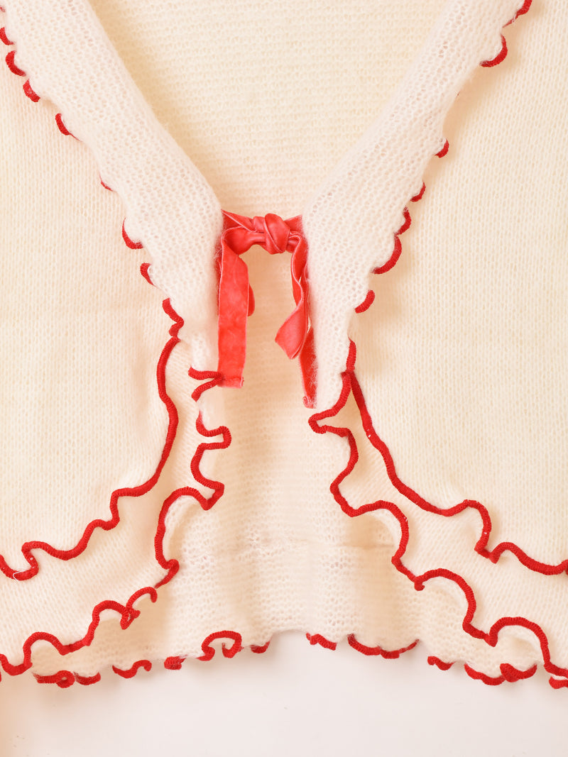 【2色展開】Meridian フレアスリーブ メロウ カーディガン