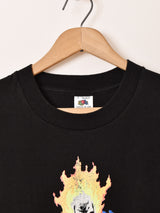 1991' Made in USA Ghost Rider Print T-shirt