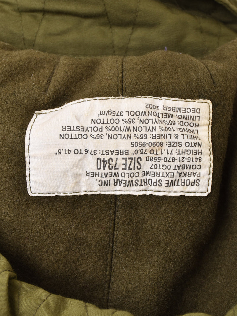 2002's カナダ軍 ECW Combat Parka