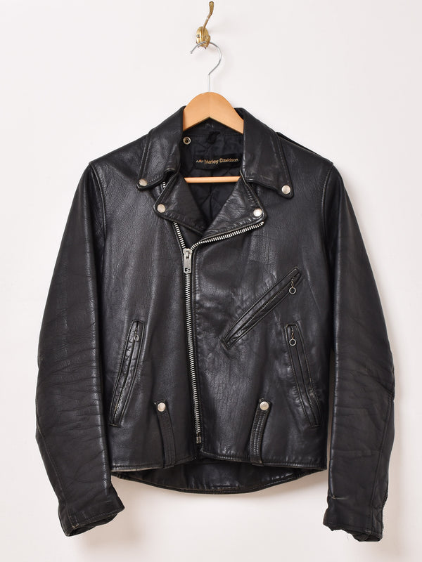 70's アメリカ製 "Harley Davidson"Leather Double Riders Jacket