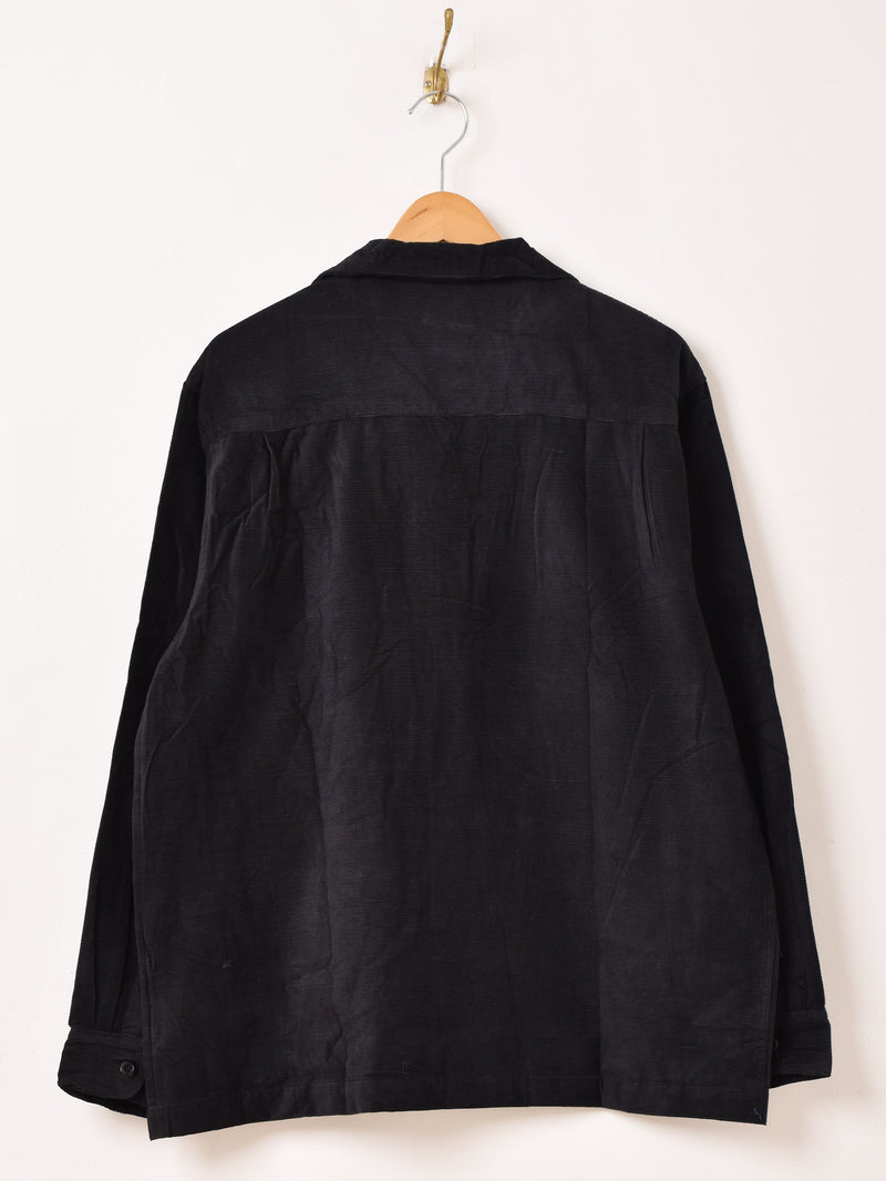 【2色展開】Backers インディアンモチーフ コーデュロイ 長袖シャツ