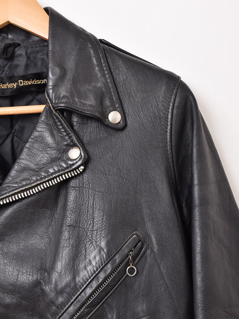 70's アメリカ製 "Harley Davidson"Leather Double Riders Jacket