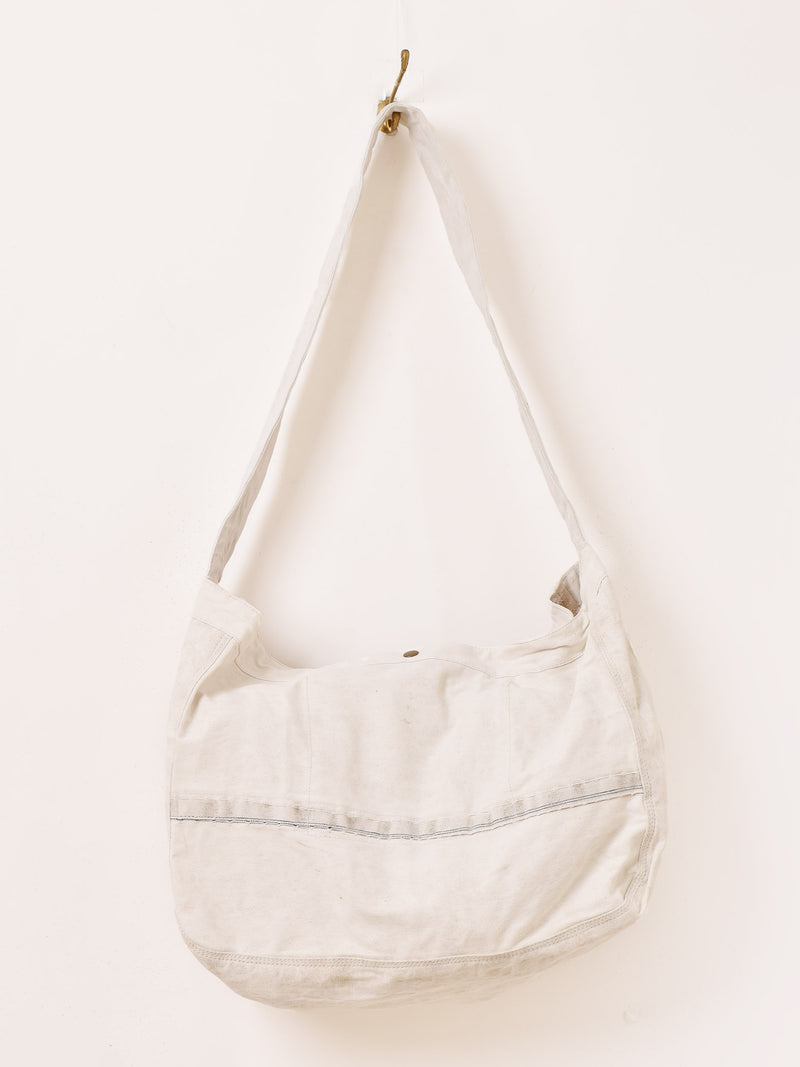 2色展開】リメイク ミリタリーテント 刺繍 ニュースペーパーバッグ