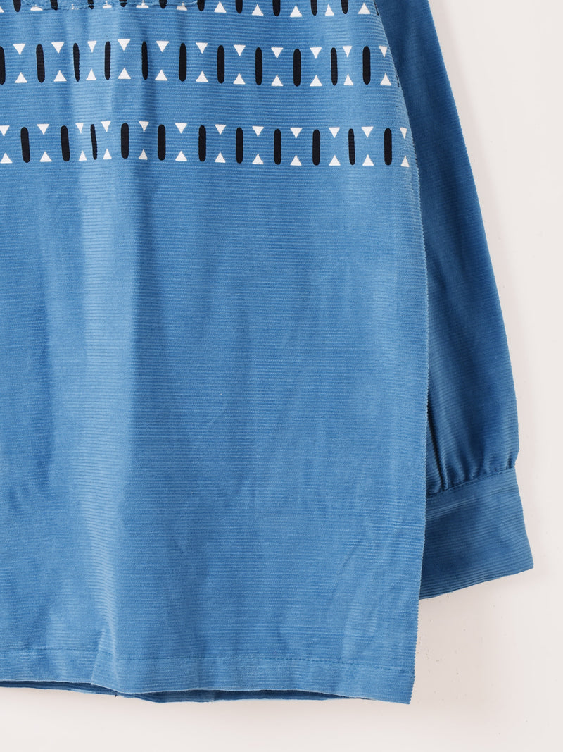 【2色展開】Backers エルヴィスドット コーデュロイ 長袖シャツ