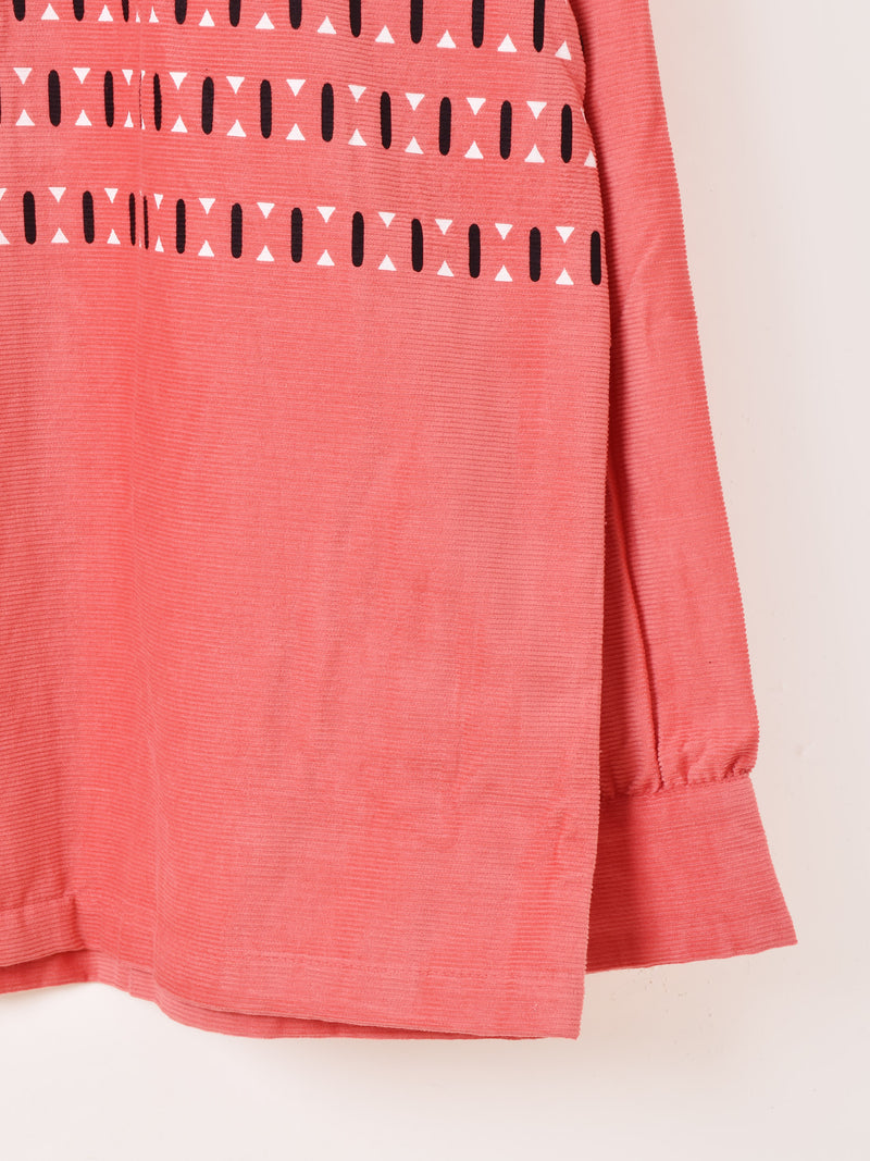 【2色展開】Backers エルヴィスドット コーデュロイ 長袖シャツ