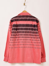 【2色展開】Backers エルヴィスドット コーデュロイ 長袖シャツ