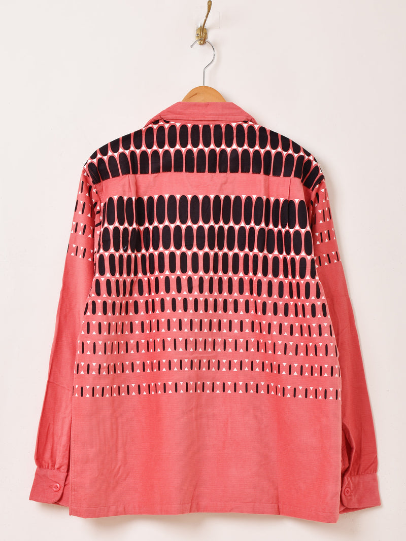 【2色展開】Backers エルヴィスドット コーデュロイ 長袖シャツ