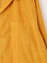 【3色展開】Backers コーデュロイ 長袖 オープンカラーシャツ