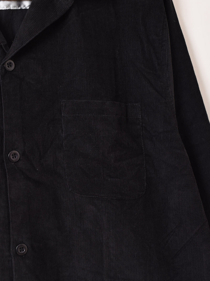 【3色展開】Backers コーデュロイ 長袖 オープンカラーシャツ