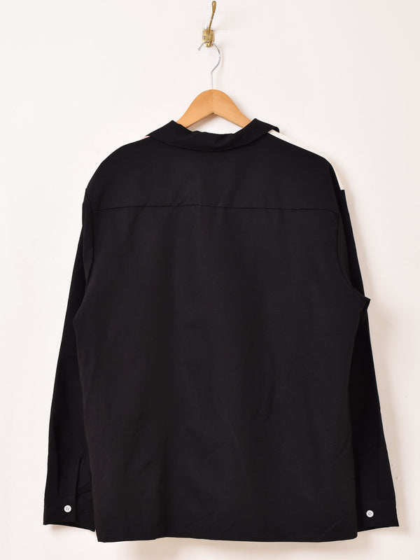 【2色展開】Backers ロカビリー バイカラー 長袖シャツ