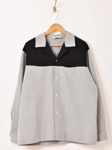 【2色展開】Backers ロカビリー バイカラー 長袖シャツ