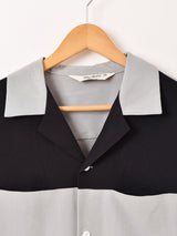 【2色展開】Backers ロカビリー バイカラー 長袖シャツ