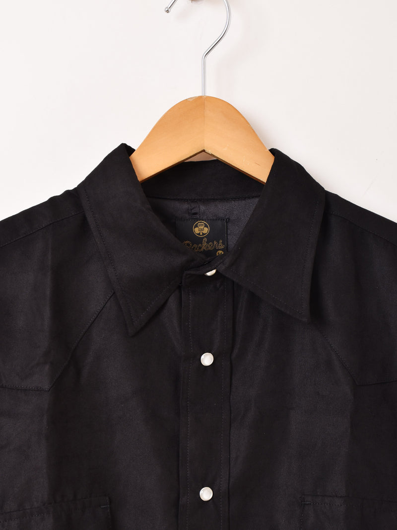 【2色展開】Backers フェイクスエード 長袖 ウエスタンシャツ