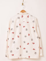 Backers マリリン・モンロー 長袖 オープンカラーシャツ