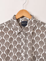 【2色展開】Backers ダマスク柄 長袖シャツ