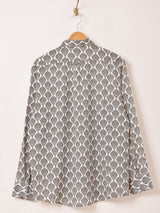 【2色展開】Backers ダマスク柄 長袖シャツ