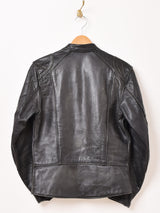 イギリス製 70’s〜 ”RIVETT'S LONDON” Leather Double Riders Jacket