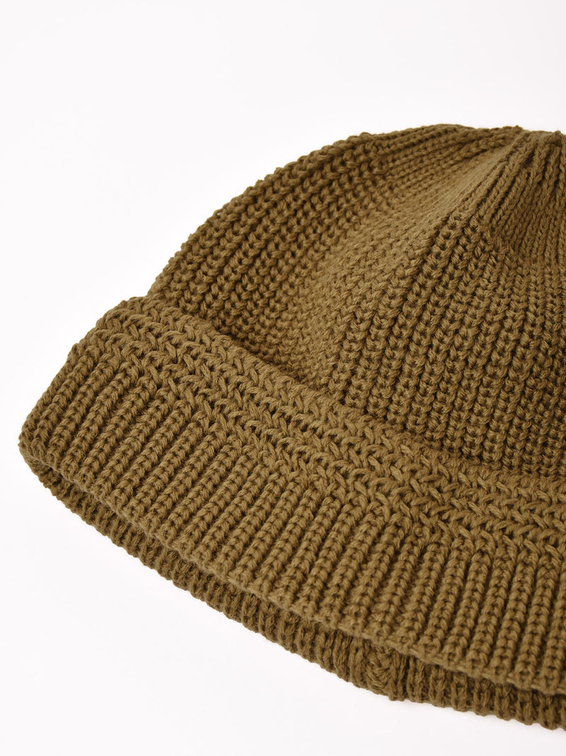 【6色展開】リブ ニットキャップ