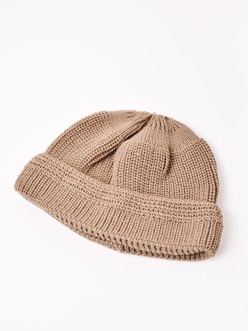 【6色展開】リブ ニットキャップ