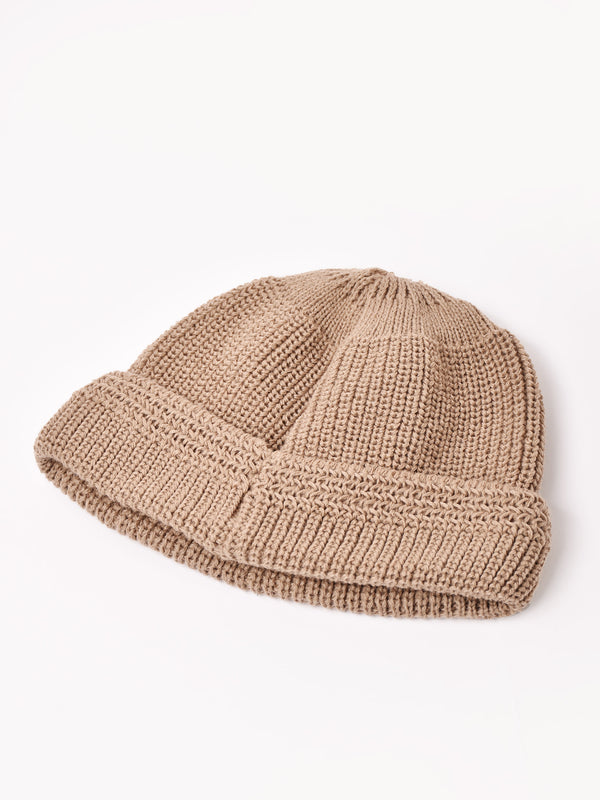 【6色展開】リブ ニットキャップ