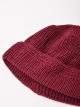 【6色展開】リブ ニットキャップ