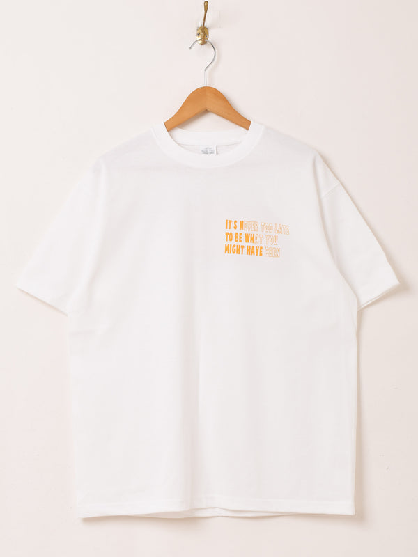 【2色展開】 プリントTシャツ「HAND SIGN」