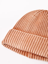 【4色展開】ウォッシュ リブニットキャップ