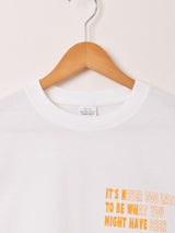 【2色展開】 プリントTシャツ「HAND SIGN」