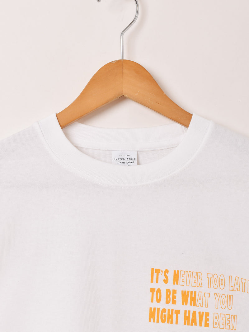 【2色展開】 プリントTシャツ「HAND SIGN」