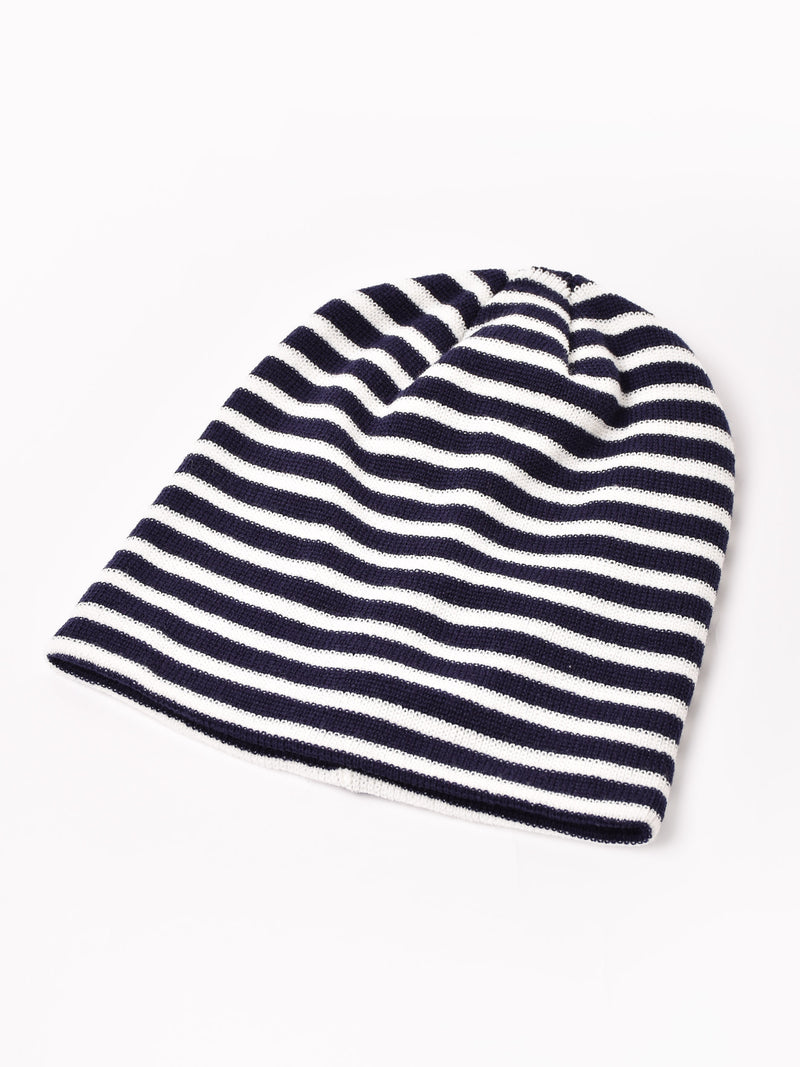 【2色展開】ボーダー ニットキャップ