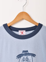 Backers プリント リンガーTシャツ「BEER MONSTER」