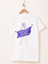 【2色展開】 プリントTシャツ「OH HAPPY DAYS」