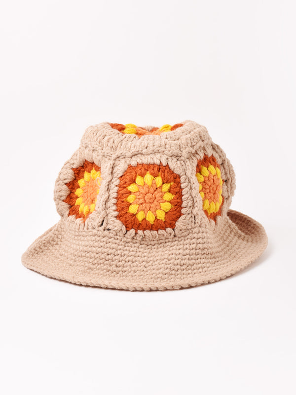 【3色展開】グラニースクエア ニットハット