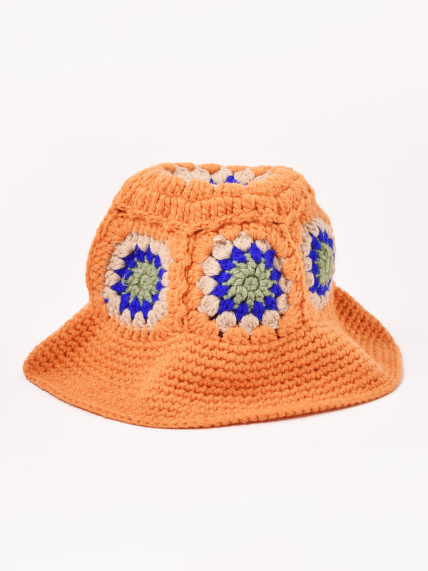 【3色展開】グラニースクエア ニットハット