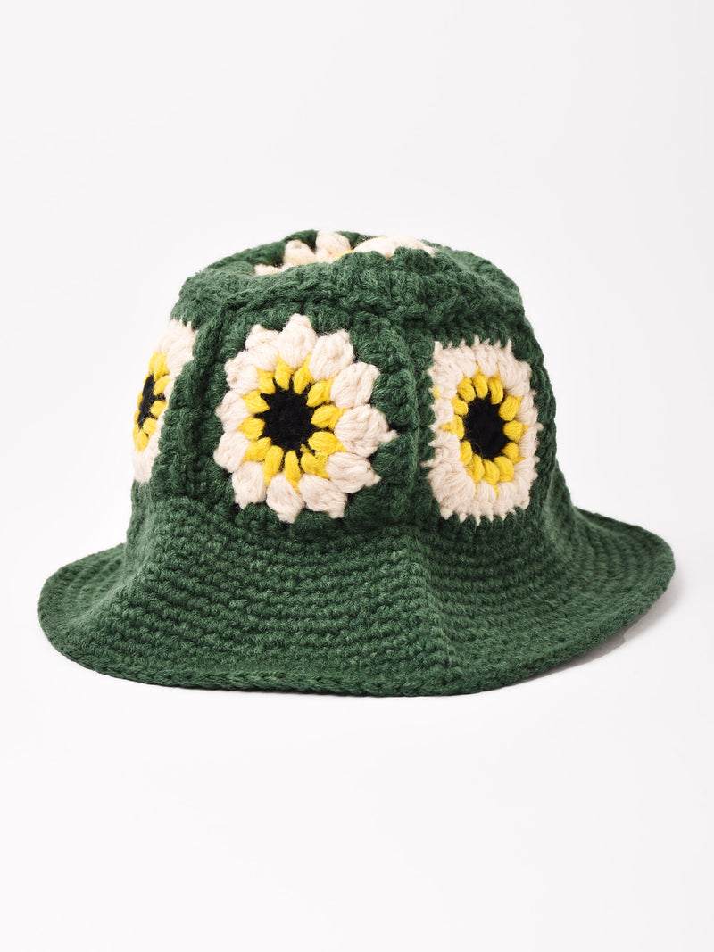 【3色展開】グラニースクエア ニットハット