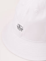 【3色展開】パッチ付き コットン メトロハット