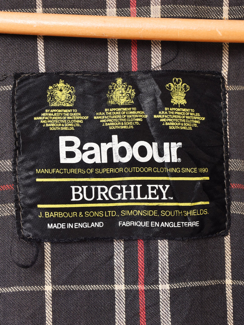 80's〜 "Barbour" BURGHLEY Waxed Jacket