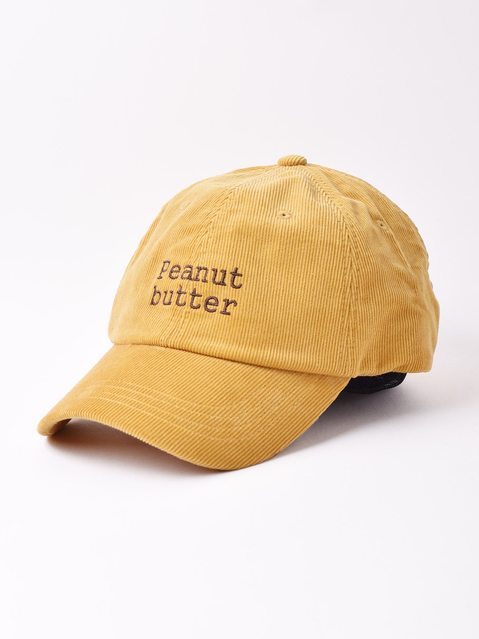 刺繍入り コーデュロイキャップ 「Peanut Butter」 – 古着屋Top