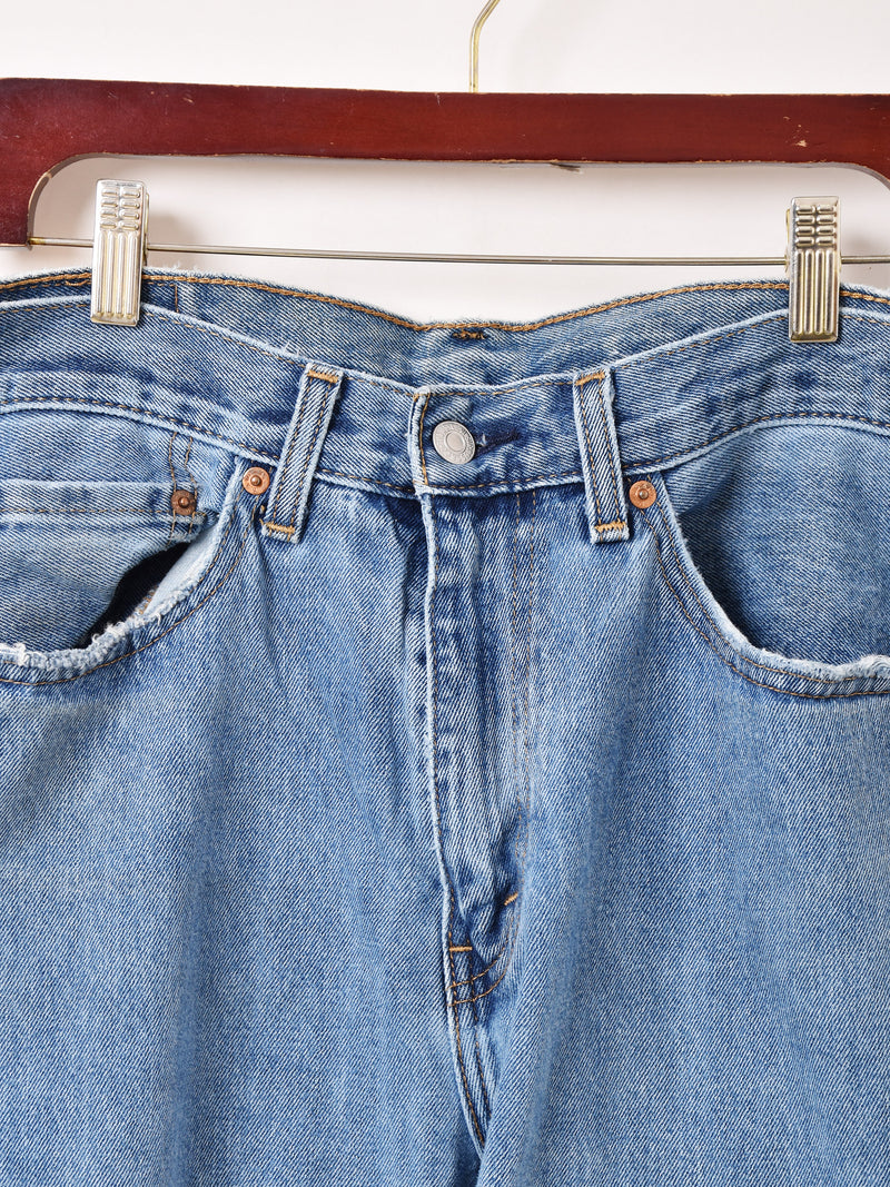 リメイク ワイドフレア デニムパンツ W35 – 古着屋Top of the Hillの