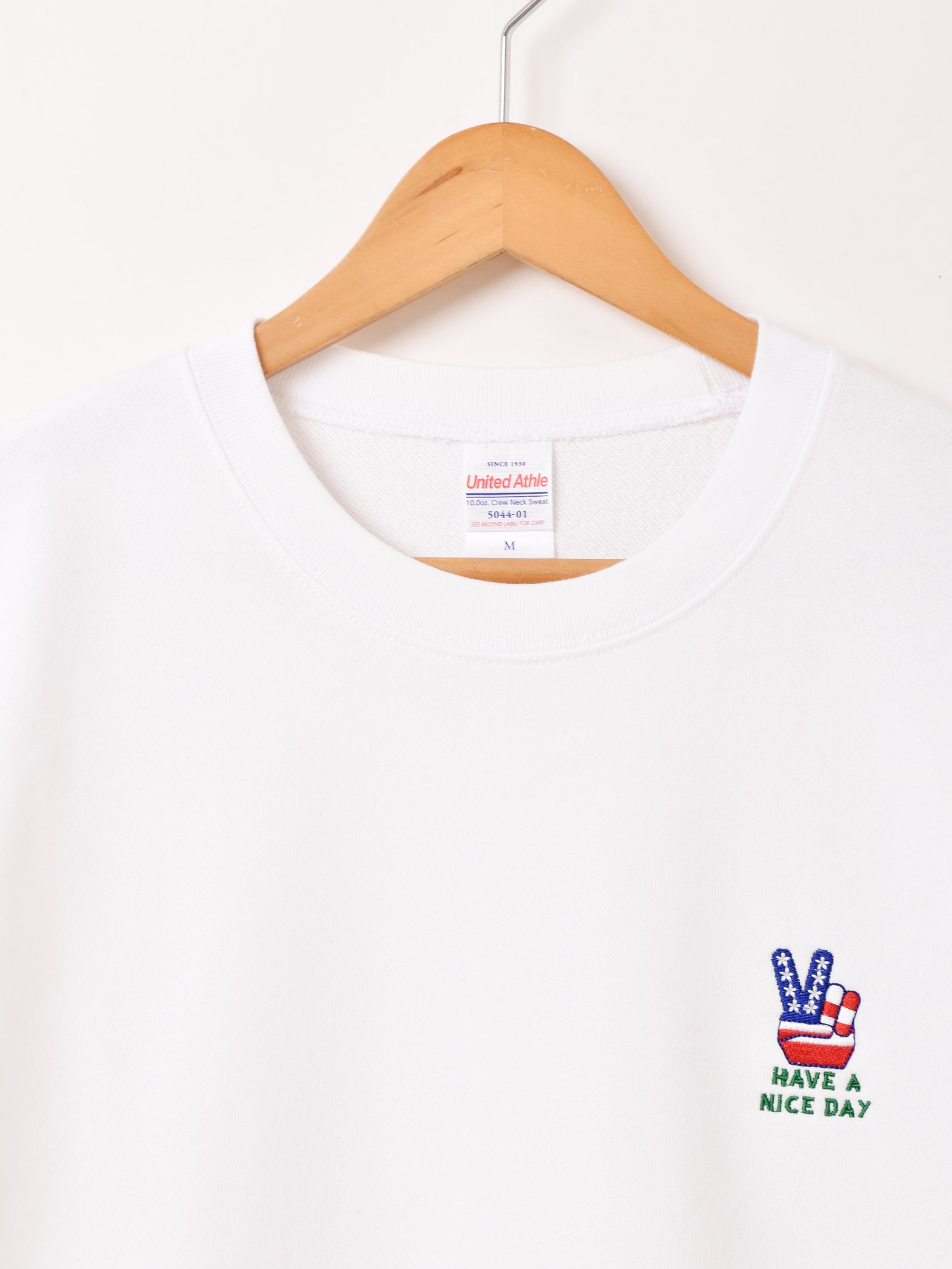 【未使用】スウェットシャツ 刺繍ロゴスウェットシャツ | WORLD CHANGER - 古着屋