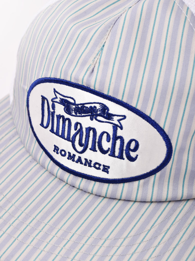 パッチ刺繍 メッシュキャップ「Dimanche」