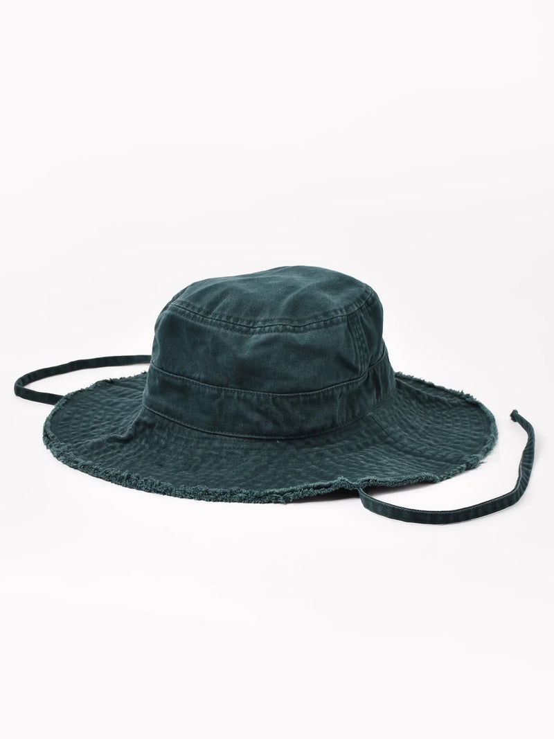 【4色展開】ウォッシュ カラー バケットハット