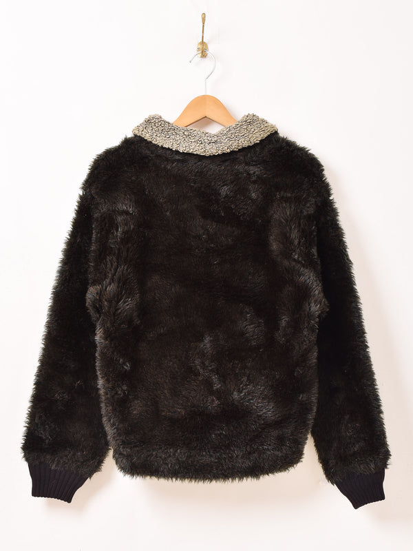 60's "LUIGI" Fake Fur Jacket